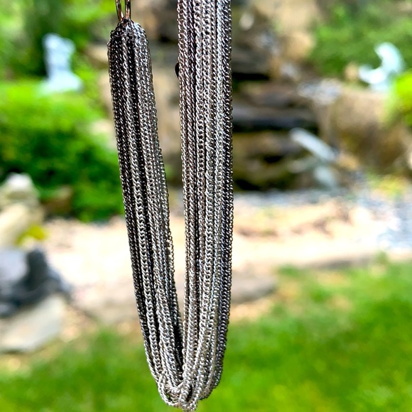 New NWOT mesh two tone bracelet with 1” extender - Picture 5 of 8